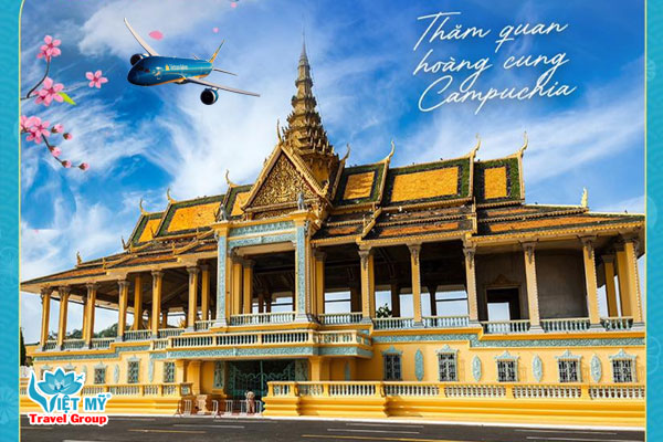 Du lịch cung điện Campuchia