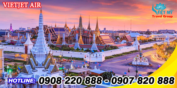 Vietjet khai thác thêm đường bay Tp.HCM – Bangkok