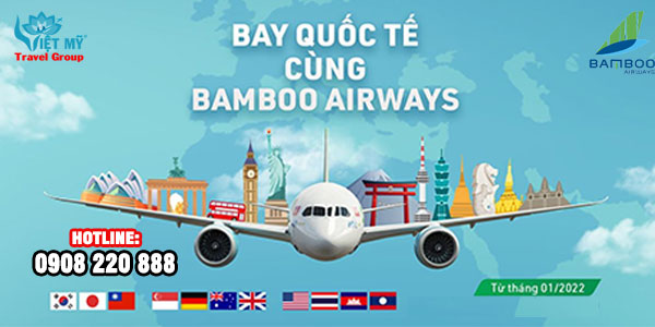 Lịch bay Quốc tế của Bamboo Airways