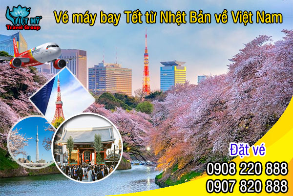 Vé máy bay Tết từ Nhật Bản về Việt Nam