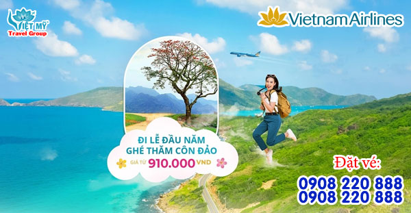 Ưu đãi vé máy bay đi Côn Đảo của Vietnam Airlines