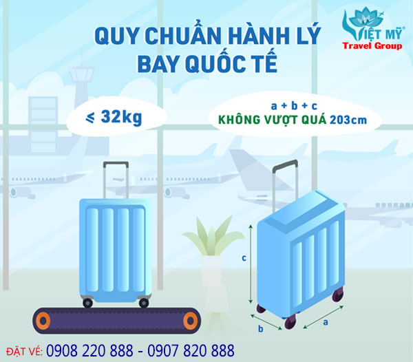 Quy chuẩn hành lý bay Quốc tế của Bamboo Airways