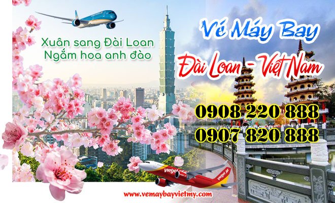 tổng đài đặt vé máy bay Đài Loan Việt Nam