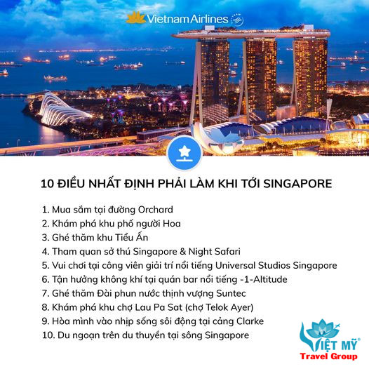 Những điều nên làm khi đến Singapore