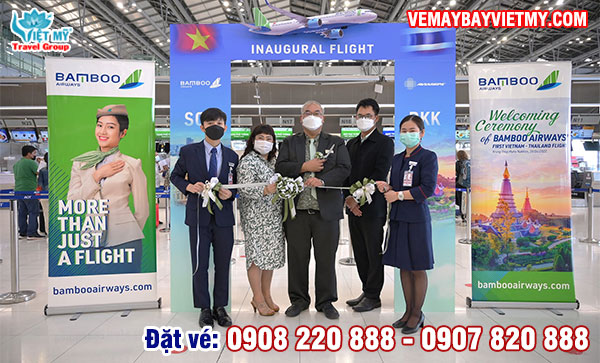 Bamboo khai trương đường bay thẳng Việt Nam - Thái Lan