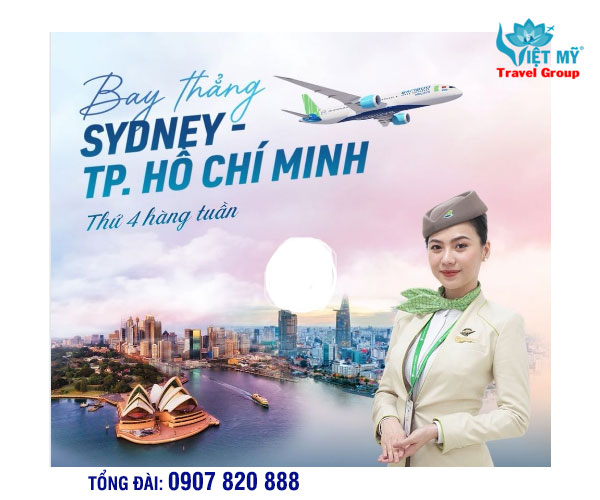 Bamboo khuyến mãi đường bay thẳng Việt - Úc