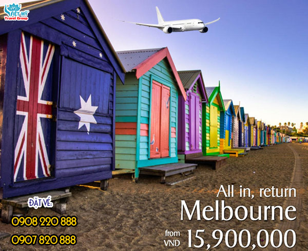 Singapore Airlines khuyến mãi hàng loạt vé đi Melbourne