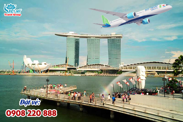 Tổng đài đặt vé Bamboo Airways Việt Nam đi Singapore của Việt Mỹ