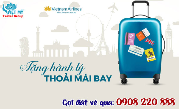 Vietnam Airlines Group tặng 23kg hành lý ký gửi