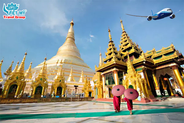Đặt vé đi Myanmar tháng 7 giá rẻ Việt Mỹ