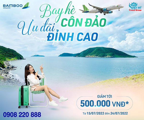 Bamboo giảm giá vé máy bay Hà Nội đi Côn Đảo