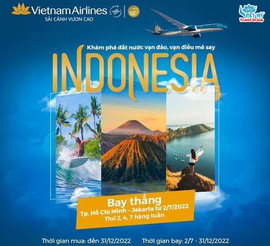 VNA khai trương đường bay giữa Việt Nam - Indonesia