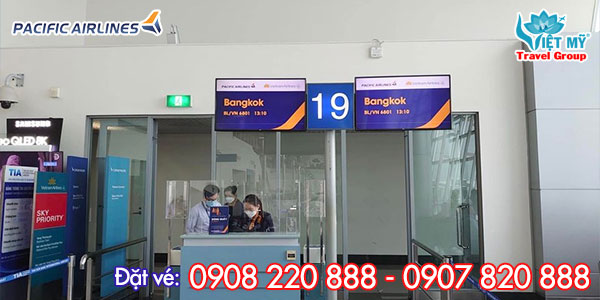 Ưu đãi vé bay từ TP.HCM - BangKok của Pacific Airlines