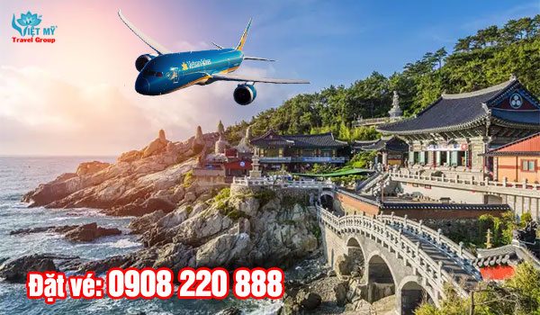Giá vé máy bay Hà Nội đi Busan hãng Vietnam Airlines