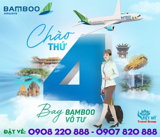 Bamboo Airways khuyến mãi thứ 4 chỉ từ 19K