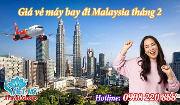 Giá vé máy bay đi Malaysia tháng 2
