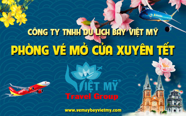 Đại lý vé máy bay Việt Mỹ mở cửa phục vụ suốt Tết
