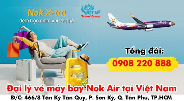 Đại lý vé máy bay Nok Air tại Việt Nam