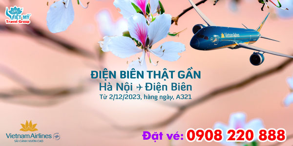 Vietnam Airlines mở lại đường bay Hà Nội – Điện Biên