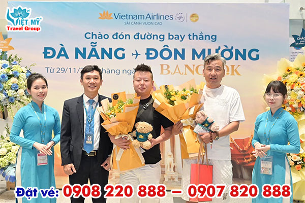 VNA khai trương đường bay Đà Nẵng - Đôn Mường