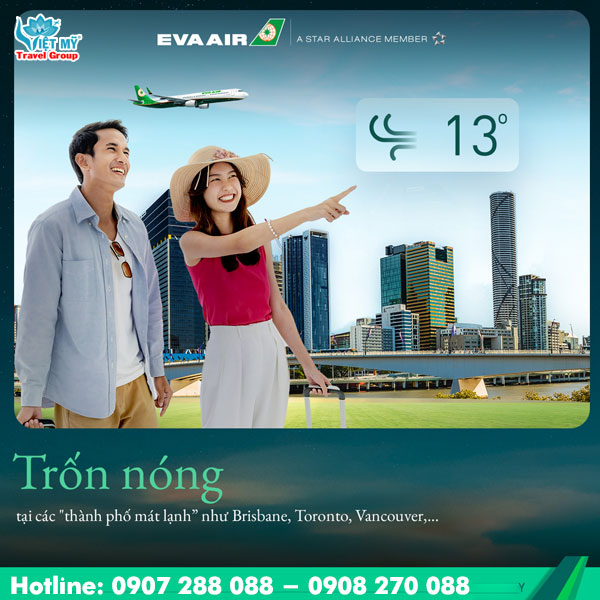 Giải nhiệt mùa Hè bay cùng ưu đãi Eva Air 4 Cách thức nhận vé máy bay giải nhiệt mùa hè cùng ưu đãi Eva Air