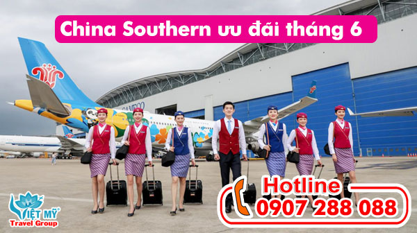 China Southern ưu đãi tháng 6 từ Việt Nam đến Hàn/Nhật/Đài/Manila 2 Đặt vé ưu đãi tháng 6 từ Việt Nam của China Southern