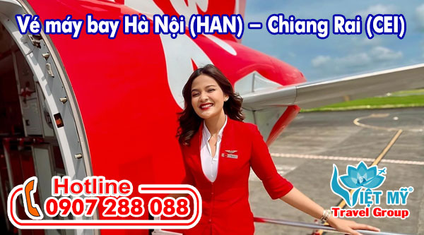 Vé máy bay Hà Nội (HAN) - Chiang Rai (CEI)