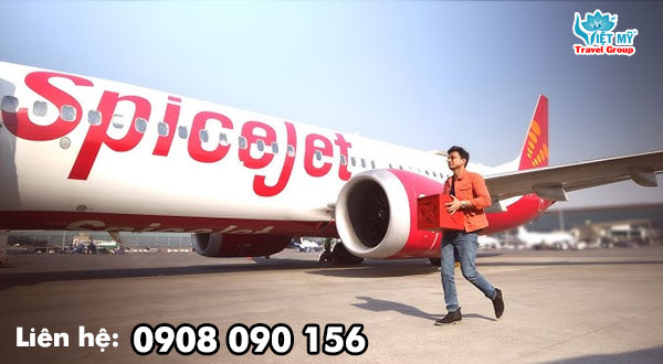 Đăng ký làm đối tác bán vé máy bay đi Ấn Độ hãng Spice Jet