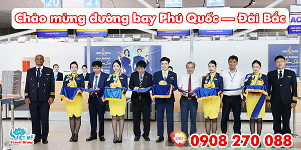 Vietravel Airlines chào mừng đường bay Phú Quốc – Đài Bắc 2 Đường bay Phú Quốc – Đài Bắc của Vietravel Airlines