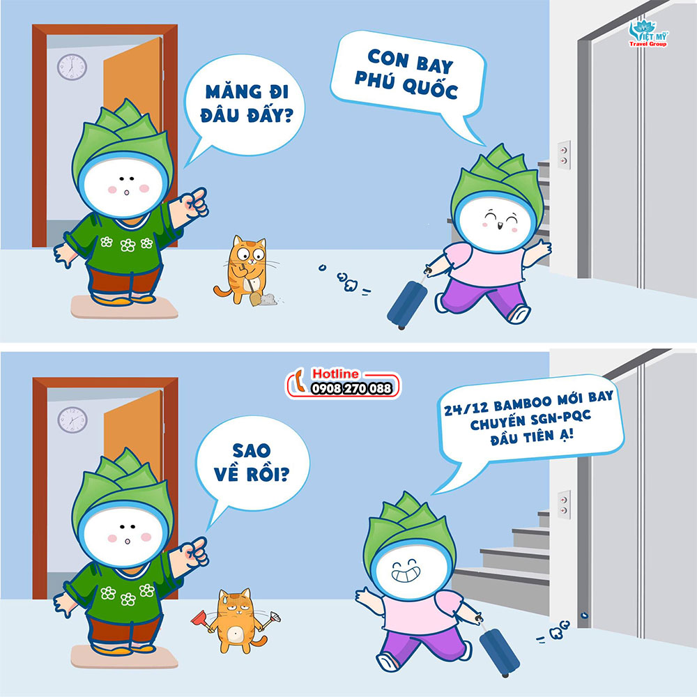 Đặt vé máy bay ưu đãi giữa TP.HCM - Phú Quốc của Bamboo Airways