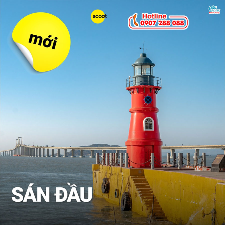 Scoot mở đường bay mới từ Phú Quốc đi Padang & Sán Đầu 2 Giá vé máy bay từ Phú Quốc đi Padang & Sán Đầu của Scoot