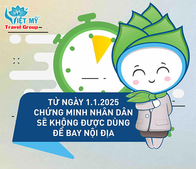 Việt Mỹ Thông báo giấy tờ quan trọng làm thủ tục bay