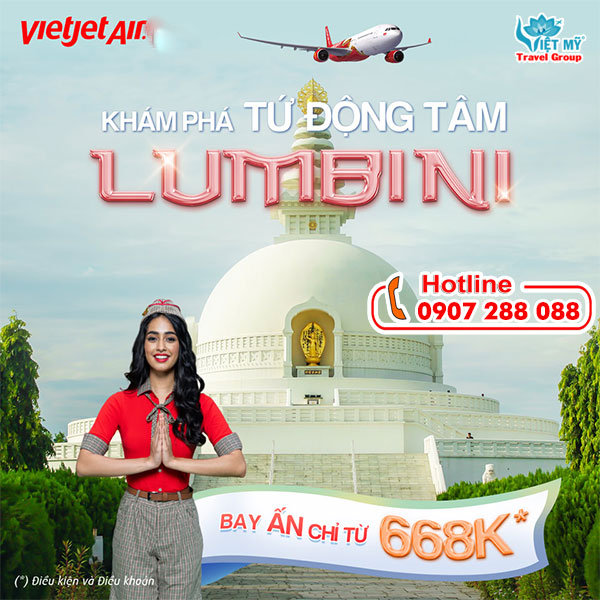 Vé máy bay Việt Nam đi Ấn Độ của Vietjet chỉ từ 668K