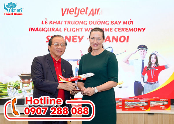 Mua vé máy bay Vietjet giá rẻ Hà Nội đi Sydney tại Việt Mỹ