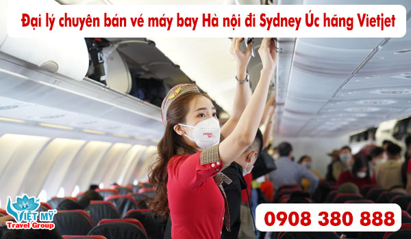Đại lý chuyên bán vé máy bay Hà nội đi Sydney Úc hãng Vietjet 2 Mua vé máy bay Hà nội đi Sydney Úc hãng Vietjet tại Việt Mỹ