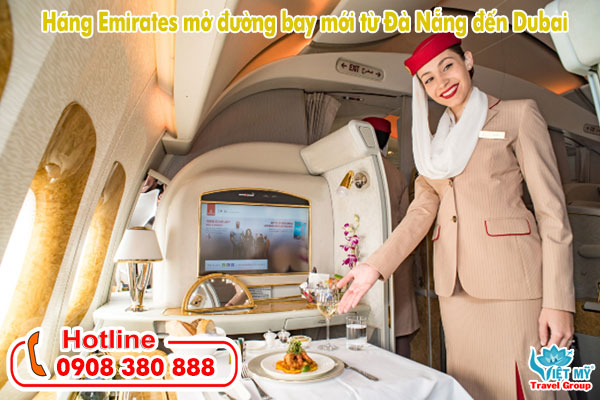 Hãng Emirates mở đường bay mới từ Đà Nẵng đến Dubai 2 Mua vé ưu đãi đường bay mới từ Đà Nẵng đến Dubai của hãng Emirates tại Việt Mỹ
