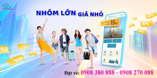 Vietnam Airlines ưu đãi vé nhóm lớn giá nhỏ