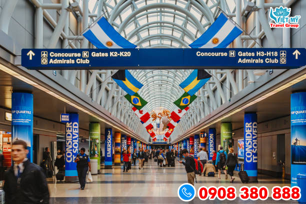 Vé máy bay Hà Nội (HAN) - Chicago (ORD) 2 Đặt vé máy bay ưu đãi Hà Nội (HAN) - Chicago (ORD)