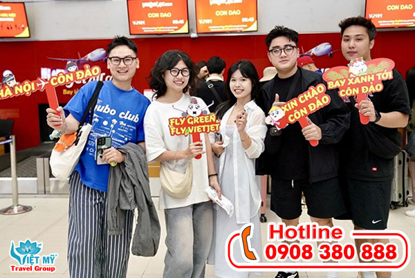 Vietjet khai trương đường bay thẳng đến Côn Đảo 2 Đặt vé máy bay ưu đãi đường bay thẳng đến Côn Đảo của Vietjet Air