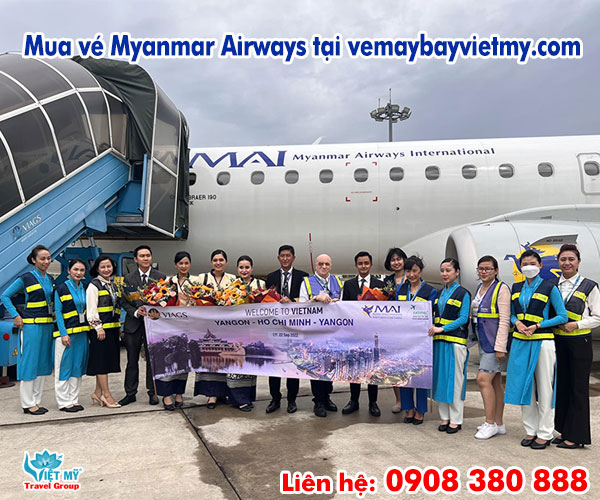 Mua vé Myanmar Airways tại vemaybayvietmy.com 2 Đặt vé máy bay ưu đãi hãng Myanmar Airways tại vemaybayvietmy.com