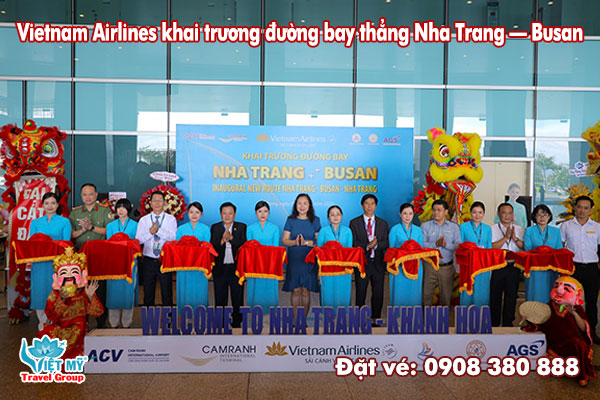 Vietnam Airlines khai trương đường bay thẳng Nha Trang – Busan 2 Lịch bay và tần suất khai thác đường bay thẳng Nha Trang – Busan