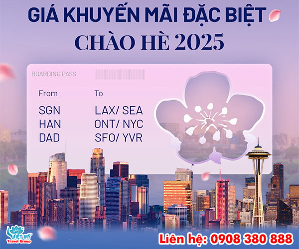 China Airlines ưu đãi vé Chào Hè đi Mỹ và Canada