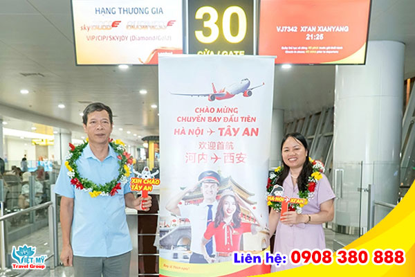 Vietjet khai trương đường bay mới Hà Nội và Tây An 2 Đặt vé máy bay đường bay mới Hà Nội và Tây An của Vietjet Air