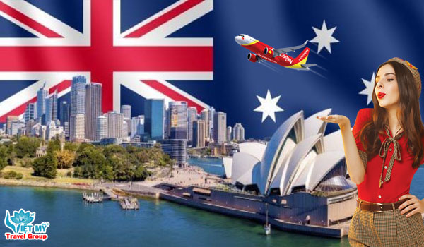 Đặt vé máy bay hãng Vietjet Air từ Đà Lạt đi Brisbane (MEL) Úc