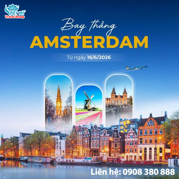 Vietnam Airlines khai trương đường bay đi Hà Lan