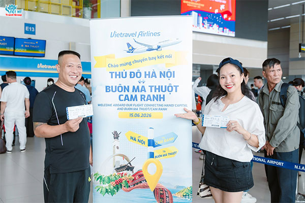 Vietravel Airlines mở rộng mạng bay nội địa dịp cao điểm hè 2026