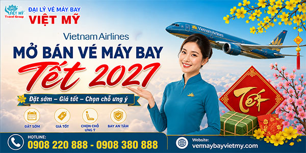Vietnam Airlines mở bán vé máy bay Tết 2027